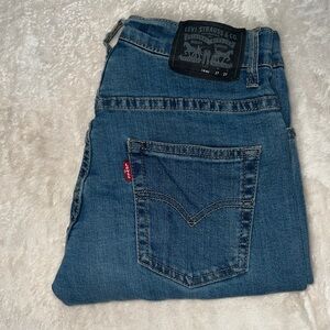 Levi's 511 Slim Fit Youth Jeans Size 14 Regular 27x27 Medium Wash Boys Girls 👖